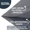 Gartentisch Schutzhülle aus 600D Oxford Polyester, Produktbild-Vorschau 5