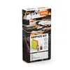 A Stihl service kit box with product images and text. Produktbild-Vorschau