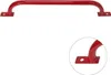 Barre de traction au plafond 25x60 cm rouge, barre de Voir les images du produit 1