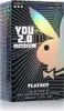 A product box for a men's fragrance with a digital/gaming theme. Produktbild-Vorschau