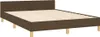 vidaXL Struttura letto senza materasso marrone scuro Anteprima dell’immagine prodotto 3