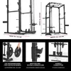 FitEngine Power Rack Power Cage mit Latzug Kabelzug Produktbild-Vorschau 3