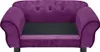 vidaXL Pohovka pro psy burgundská červená 72x45x30 cm Náhled obrázku produktu 5