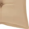 vidaXL Coussin pour banc de jardin Beige 120x(50+50)x7 cm Voir les images du produit 20