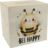Biene Bee Happy Spardose aus Holz Produktbild-Vorschau 1