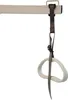A bed aid handle with a strap and a ring, attached to a horizontal bar. Anteprima dell’immagine prodotto