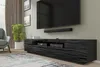 TV-meubel AURA 200 cm, SAHARA, zwart, satijnlook, geschikt Productafbeelding-voorbeeld 8