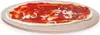 A pizza stone with pizza dough, tomato sauce, and cheese. Podgląd zdjęcia produktu