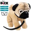 Carl Dick Mops mit Leine stehend ca. 23cm 3503 Kuscheltier, Produktbild-Vorschau 2