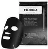 A black face mask and its packaging are shown. Anteprima dell’immagine prodotto