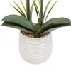 Atmosphera Kunstliche Pflanze Orchidee - weise Bluten - im Produktbild-Vorschau 3