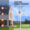 Zestaw generatora turbiny wiatrowej SucceBuy 500 W - 12 V, Podgląd zdjęcia produktu 2