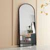 Miroir pleine longueur 180 x 80 cm en verre trempé avec Voir les images du produit 8