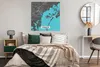 MuchoWow® Poster Venedig - Stadtplan - Karte - Blau 100x100 Produktbild-Vorschau 4