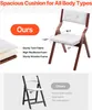 Comparison of two chairs, highlighting the features of one chair over the other. Náhľad obrázku produktu