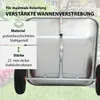 Schubkarre Einhandkarre Traglast 100 kg Volumen 75 L Produktbild-Vorschau 7