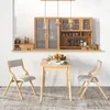 Set di 2 sedie da pranzo pieghevoli COSTWAY, sedie Anteprima dell’immagine prodotto 2