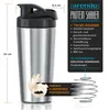 Arendo Protein Shaker Edelstahl, Eiweißshaker 750 ml, Produktbild-Vorschau 2