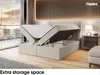 MEBLINI Boxspringbett mit Bettkasten - Gepolstert Produktbild-Vorschau 5