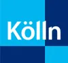 A graphic with the word "Kölln" in white text against a background split into light and dark blue squares. Podgląd zdjęcia produktu