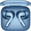 A pair of blue wireless earbuds in their charging case. Náhled obrázku produktu