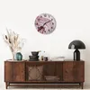 Wanduhr - Rund - Glasuhr - Abstraktion modern - 40x40cm - Produktbild-Vorschau 7