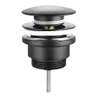 Umyvadlová odpadní sada 5/4", click-clack, velká zátka, Náhled obrázku produktu 1
