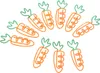 Fermagli per carote, fermagli per carta carini, fermagli Anteprima dell’immagine prodotto 6