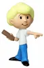 Ensemble de figurines : Garçon et Reksio (petit) Voir les images du produit 1
