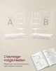 VASAGLE Kleiderständer mit Kleiderstange Schuhablage 6 Produktbild-Vorschau 6