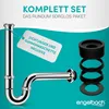 Engelbach® Siphon Waschbecken extra Lang 200mm 1 1/4 inkl. Produktbild-Vorschau 3