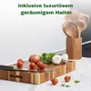 10-dielna sada kuchynského náradia z dreva s držiakom – Náhľad obrázku produktu 4