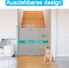 UISEBRT Türschutzgitter Ausziehbar Treppenschutzrollo Produktbild-Vorschau 13