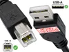 Drucker Scanner Anschluss USB Kabel für Canon PIXMA MP160, Produktbild-Vorschau 1