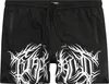 Gothicana by EMP Herren schwarze Badeshorts mit Gummizug Produktbild-Vorschau 1