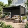 sweeek - Bioklimatische Pergola Palace 3x4m + 2 Markisen 3m Produktbild-Vorschau 4