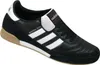 A single black Adidas Mundial Goal soccer shoe is shown against a white background. Náhled obrázku produktu