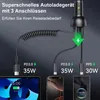 KFZ-Adapter,70-W-Autoladegerät, USB-C-Autoladegerät mit Produktbild-Vorschau 2