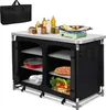 JOIEYOU Campingküche Faltbar Campingschrank mit Produktbild-Vorschau 1
