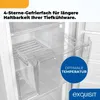 Exquisit Gefrierschrank GS5230-HE-040D weiss | 168 l Produktbild-Vorschau 8