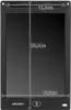 A black LCD writing tablet with dimensions indicated by white lines and text. Anteprima dell’immagine prodotto