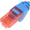 Goobay 95247 Cavo patch CAT 6, U/UTP, blu, 0,25 m - Miscela Anteprima dell’immagine prodotto 5