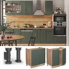 Spülenunterschrank Vicco Fame-Line Grün-Gold Landhaus 80 cm Produktbild-Vorschau 4