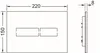 TECE 9240960 TECElux Mini 220x150x8mm Glas Weiß Glänzend Produktbild-Vorschau 3
