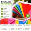 100 mètres de chaîne de fanions XXL multicolores - Bannière Voir les images du produit 6