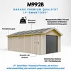 Garage  21 m²- L378xB648 cm- Garage für Autos, Motorräder, Produktbild-Vorschau 6