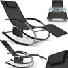 tectake® Gartenliege Taya, ergonomisch, Schwingfunktion Produktbild-Vorschau 9