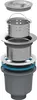 An exploded view of a sink drain assembly. Produktbild-Vorschau