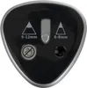 Close-up of an electric pencil sharpener with different size options indicated. Anteprima dell’immagine prodotto