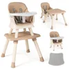 COSTWAY 6-in-1 Babyhochstuhl, Kinderhochstuhl mit Produktbild-Vorschau 1